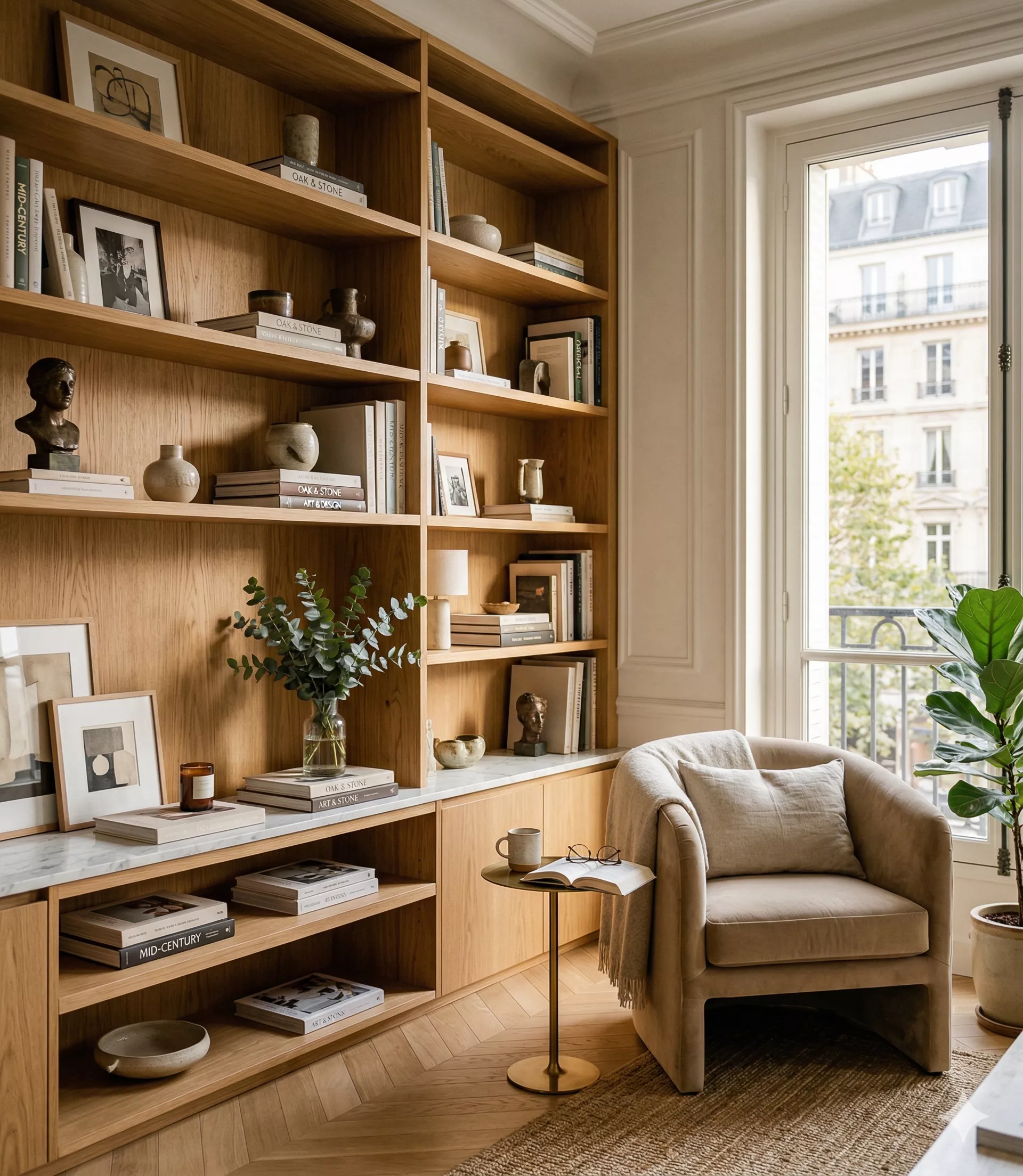 Mobilier sur mesure en bois massif par Duval Ébénisterie