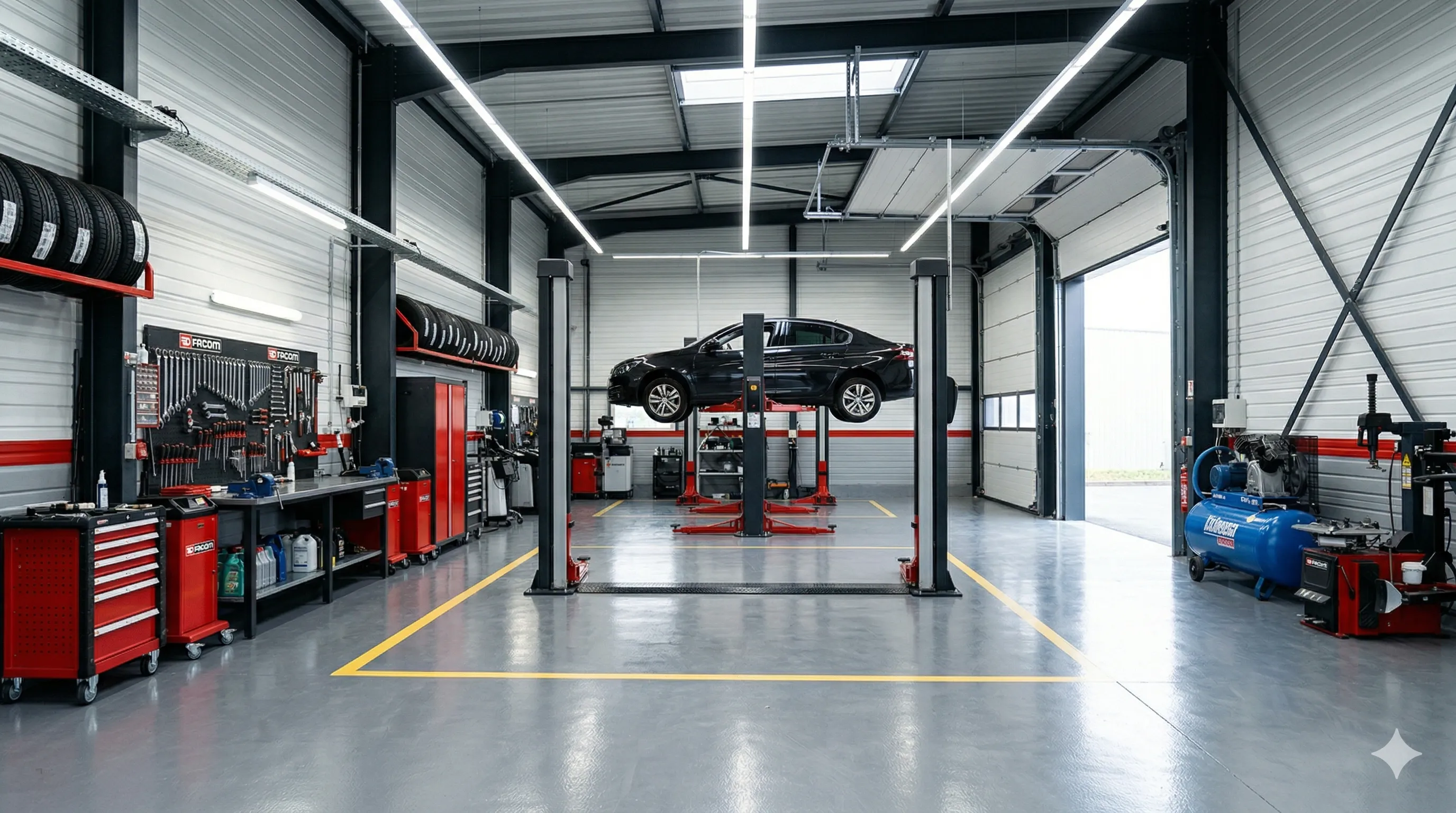 L'atelier du garage AutoPro 31 à Toulouse
