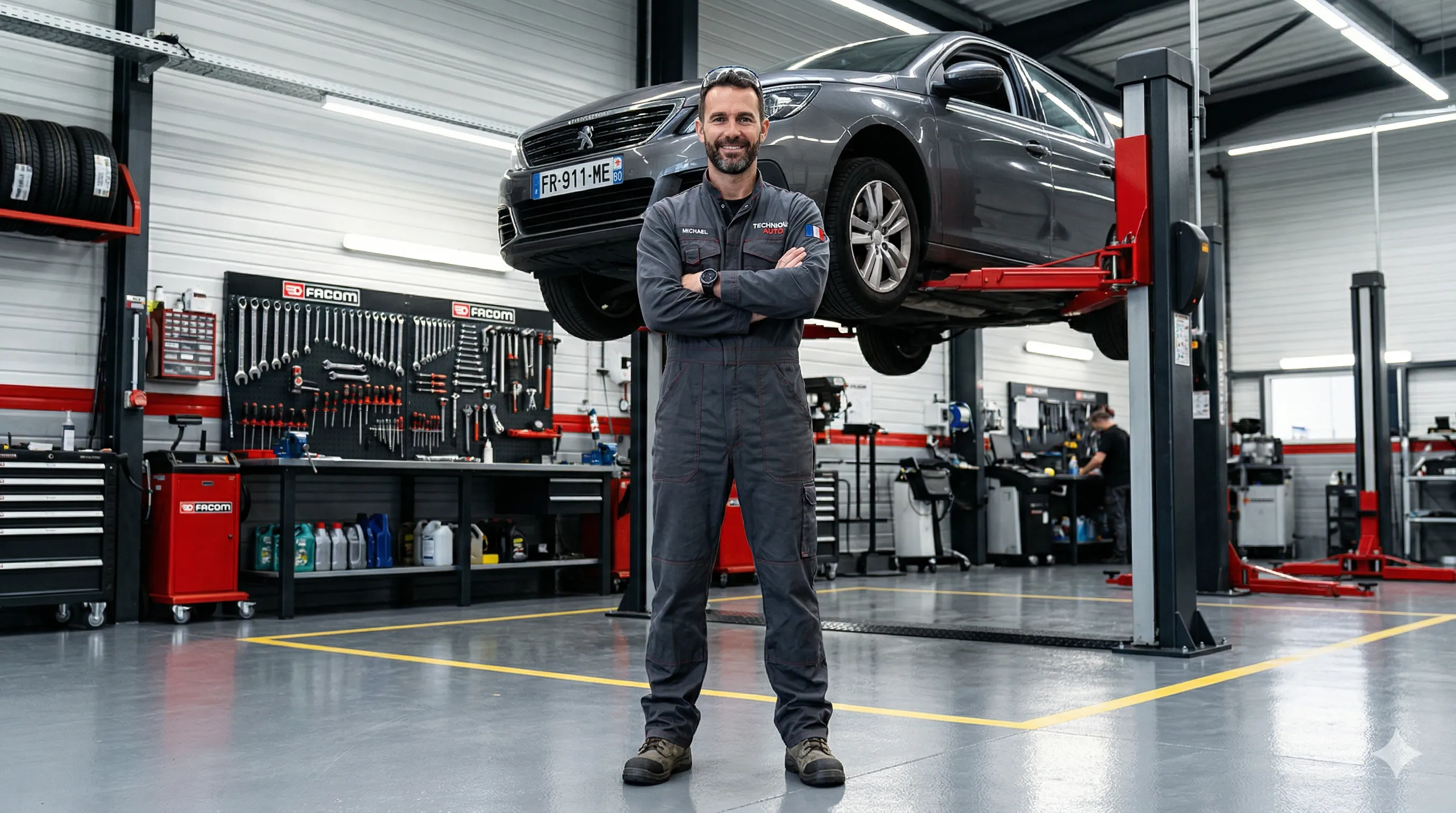 Atelier du garage AutoPro 31 à Toulouse